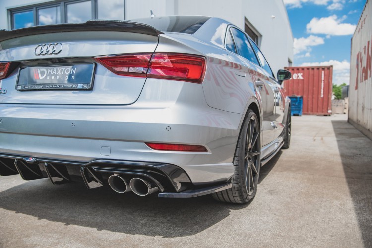 Πίσω Πλευρικοί Splitters V.2 Audi S3 Sedan 8V Facelift