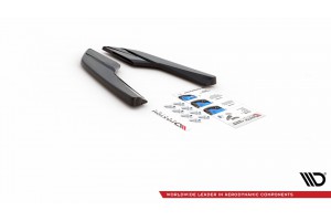Rear Side Splitters V.2 Audi S3 Sedan 8V Facelift