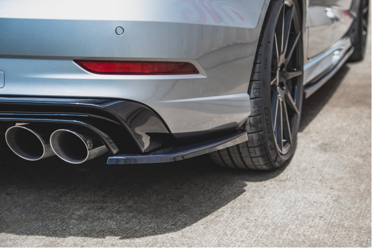 Πίσω Πλευρικοί Splitters V.2 Audi S3 Sedan 8V Facelift