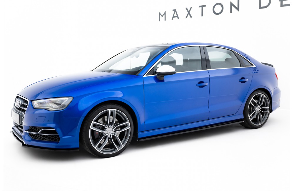 Side Skirts Diffusers V.1 Audi S3 / A3 S-Line 8V / 8V FL Sedan Side Skirts Diffusers V.1 Audi S3 / A3 S-Line 8V / 8V FL Sedan