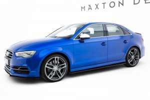 Side Skirts Diffusers V.1 Audi S3 / A3 S-Line 8V / 8V FL Sedan Side Skirts Diffusers V.1 Audi S3 / A3 S-Line 8V / 8V FL Sedan