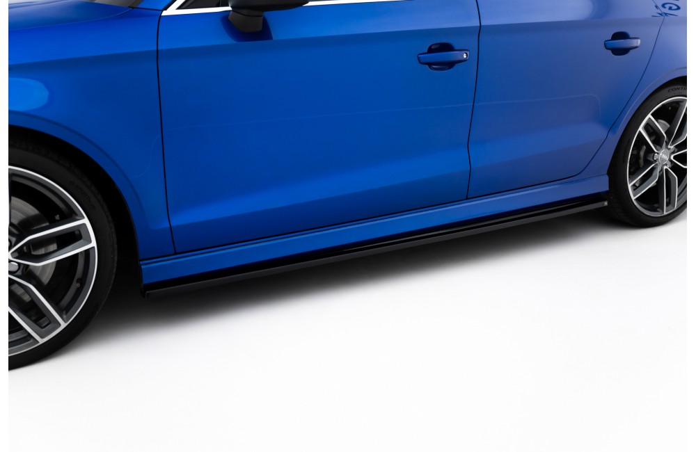 Side Skirts Diffusers V.1 Audi S3 / A3 S-Line 8V / 8V FL Sedan Side Skirts Diffusers V.1 Audi S3 / A3 S-Line 8V / 8V FL Sedan
