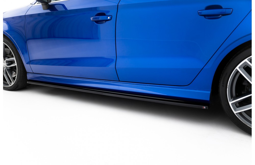 Side Skirts Diffusers V.1 Audi S3 / A3 S-Line 8V / 8V FL Sedan Side Skirts Diffusers V.1 Audi S3 / A3 S-Line 8V / 8V FL Sedan