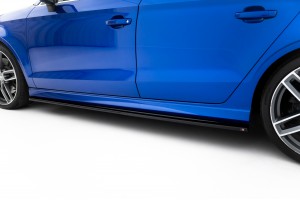 Side Skirts Diffusers V.1 Audi S3 / A3 S-Line 8V / 8V FL Sedan Side Skirts Diffusers V.1 Audi S3 / A3 S-Line 8V / 8V FL Sedan