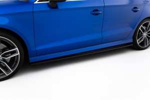 Side Skirts Diffusers V.1 Audi S3 / A3 S-Line 8V / 8V FL Sedan Side Skirts Diffusers V.1 Audi S3 / A3 S-Line 8V / 8V FL Sedan