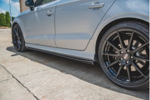 Side Skirts Diffusers V.2 Audi S3 / A3 S-Line Sedan 8V Facelift Side Skirts Diffusers V.2 Audi S3 / A3 S-Line Sedan 8V Facelift