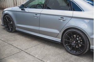 Side Skirts Diffusers V.2 Audi S3 / A3 S-Line Sedan 8V Facelift Side Skirts Diffusers V.2 Audi S3 / A3 S-Line Sedan 8V Facelift
