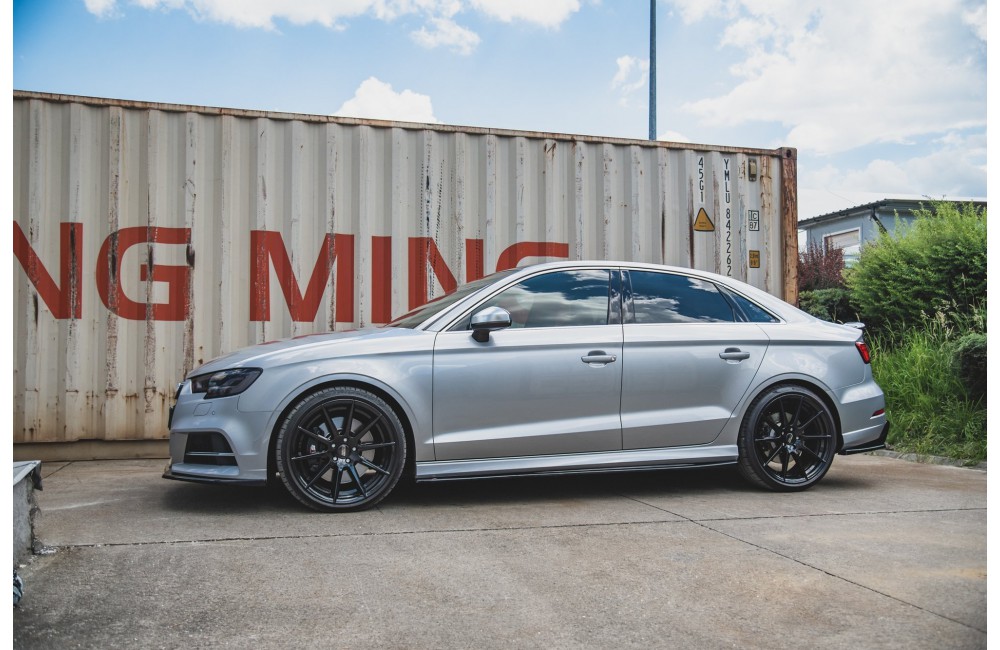 Side Skirts Diffusers V.2 Audi S3 / A3 S-Line Sedan 8V Facelift Side Skirts Diffusers V.2 Audi S3 / A3 S-Line Sedan 8V Facelift