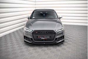 Front Splitter V.2 Audi S3 / A3 S-Line Sportback 8V Facelift