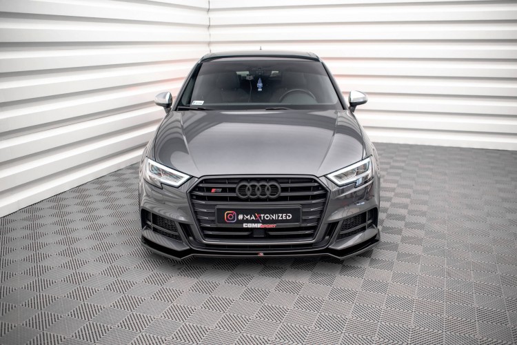Πρόσθιο Splitter V.2 Audi S3 / A3 S-Line Sportback 8V Facelift