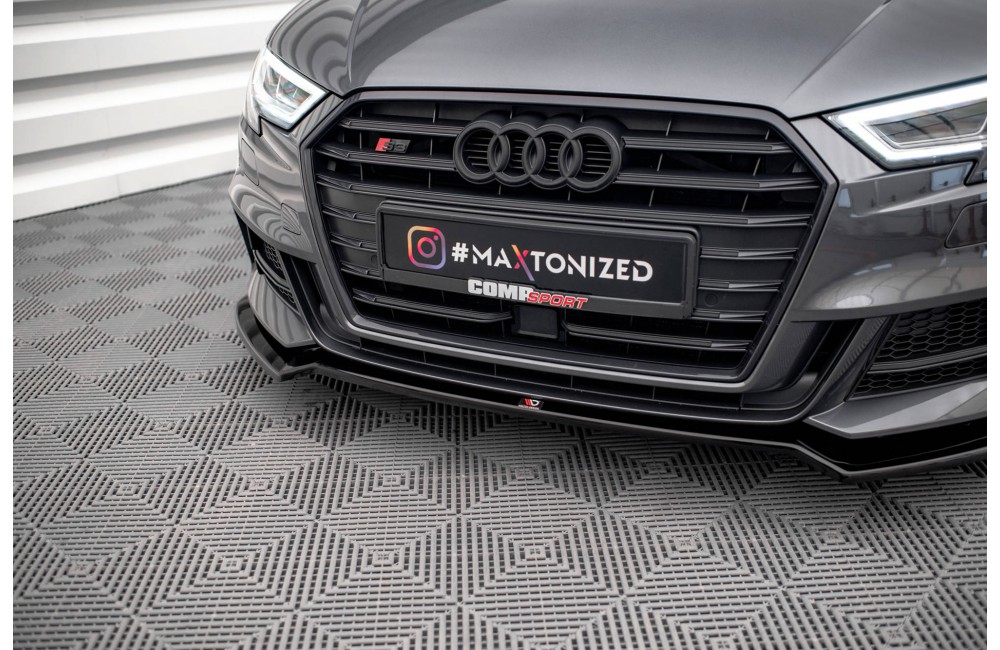 Front Splitter V.2 Audi S3 / A3 S-Line Sportback 8V Facelift