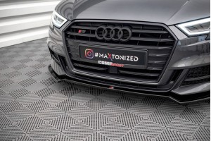 Front Splitter V.2 Audi S3 / A3 S-Line Sportback 8V Facelift