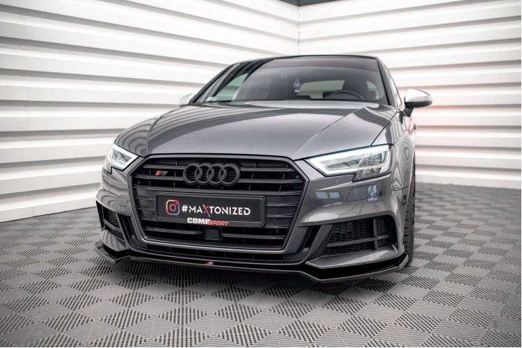 Πρόσθιο Splitter V.2 Audi S3 / A3 S-Line Sportback 8V Facelift