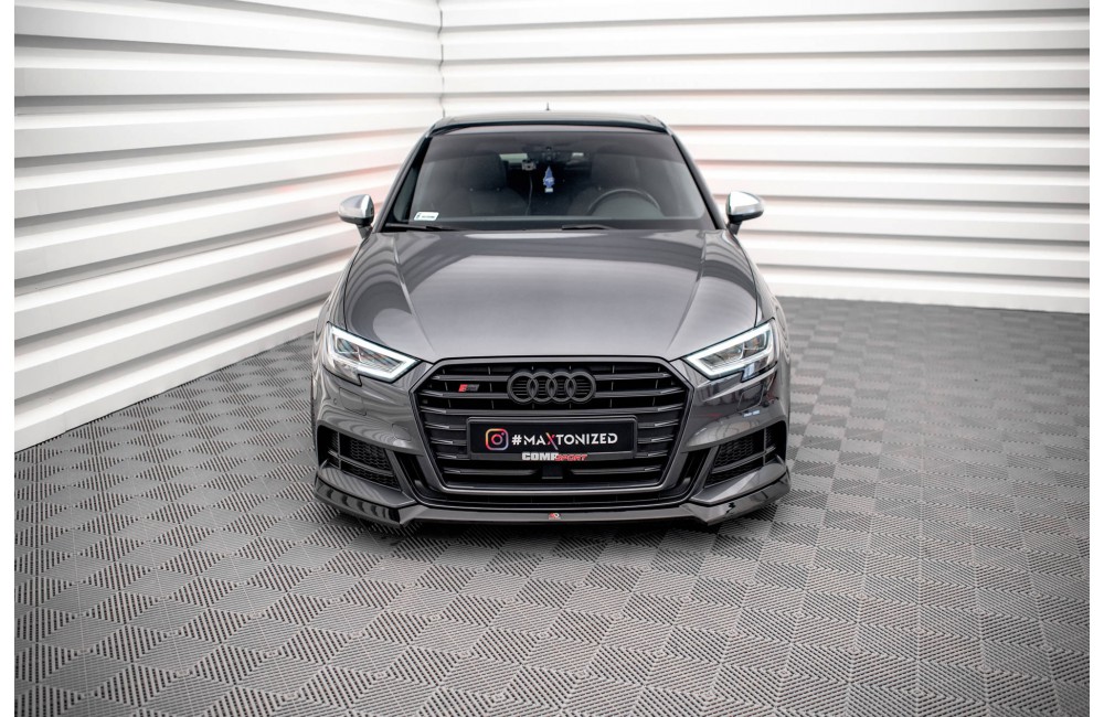 Front Splitter V.3 Audi S3 / A3 S-Line Sportback 8V Facelift