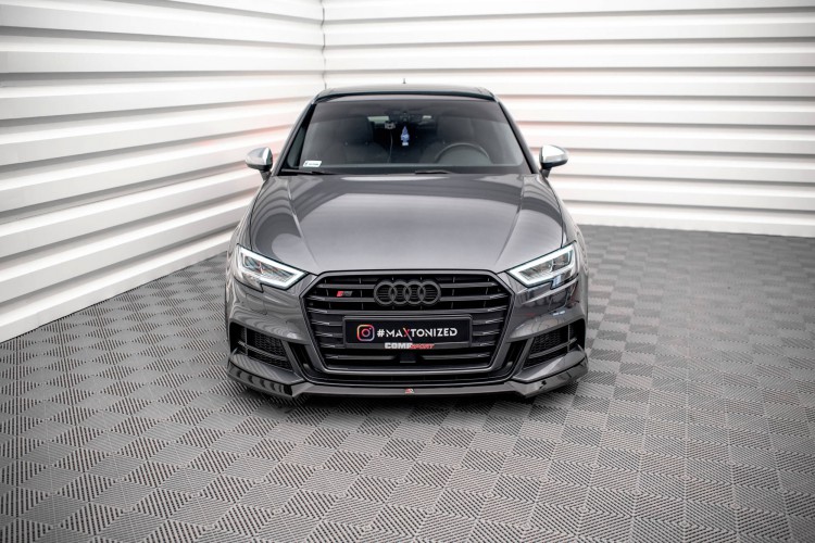 Πρόσθιο Splitter V.3 Audi S3 / A3 S-Line Sportback 8V Facelift