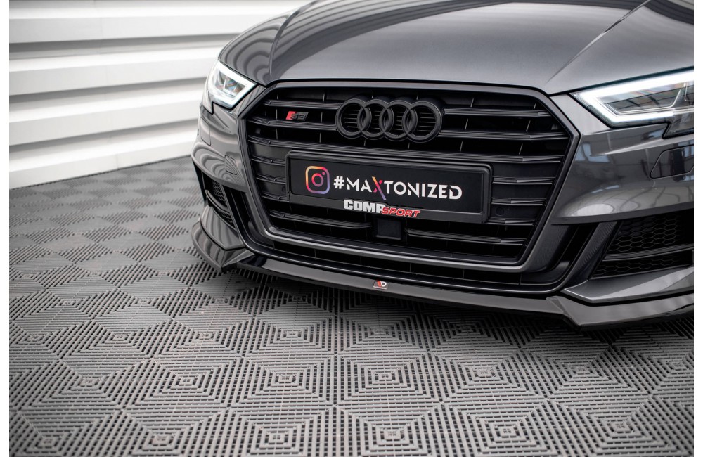 Front Splitter V.3 Audi S3 / A3 S-Line Sportback 8V Facelift