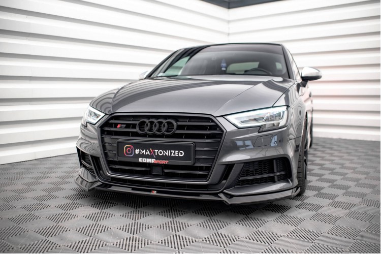 Πρόσθιο Splitter V.3 Audi S3 / A3 S-Line Sportback 8V Facelift