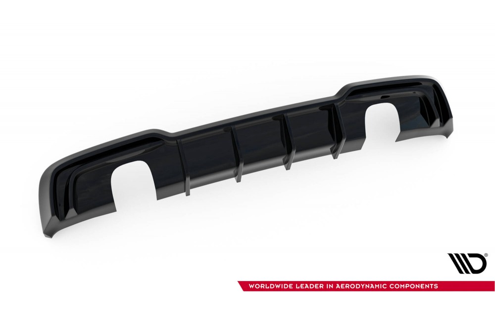 Rear Valance Audi A3 S-Line Sportback 8V Facelift (Version with single exhausts on both sides)