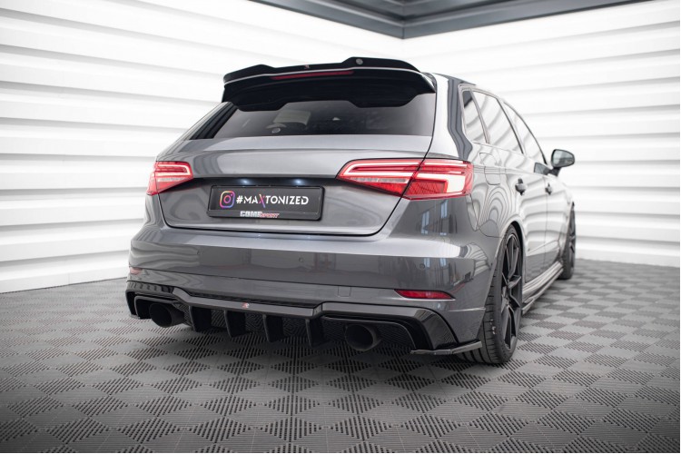 Οπίσθιο Valance Audi A3 S-Line Sportback 8V Facelift (Έκδοση με μονές εξάτμιση και στις δύο πλευρές)