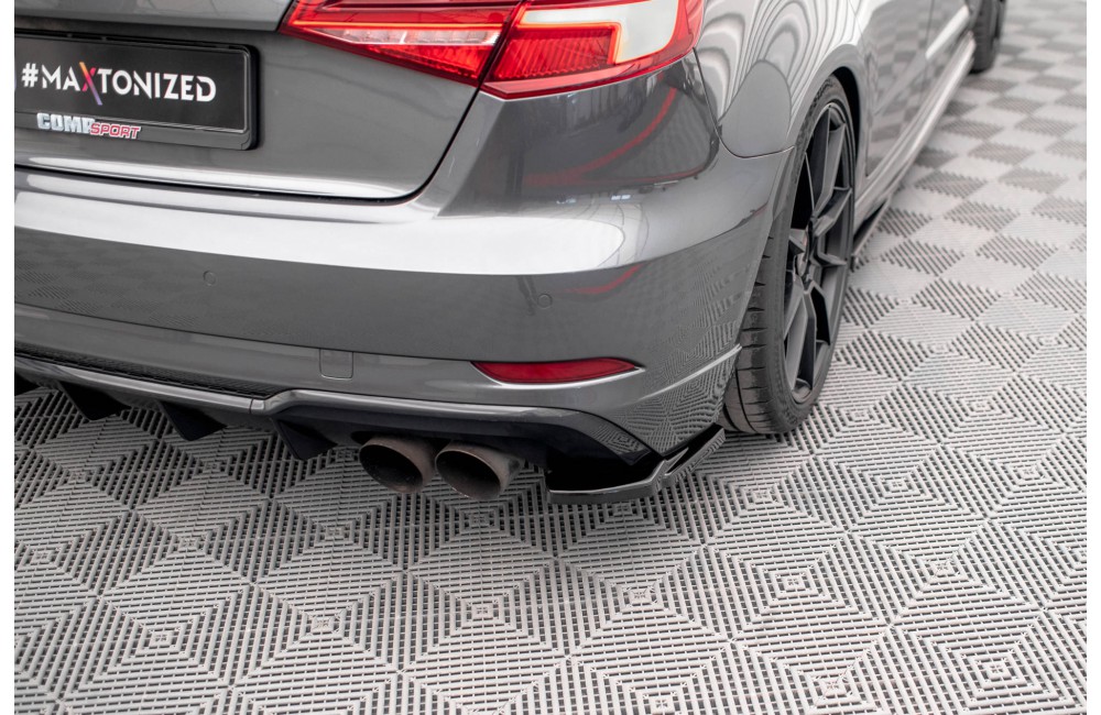 Rear Side Splitters V.1 Audi S3 Sportback 8V Facelift
