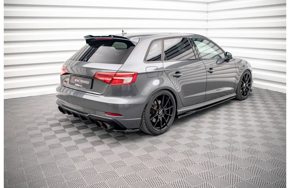 Rear Side Splitters V.1 Audi S3 Sportback 8V Facelift