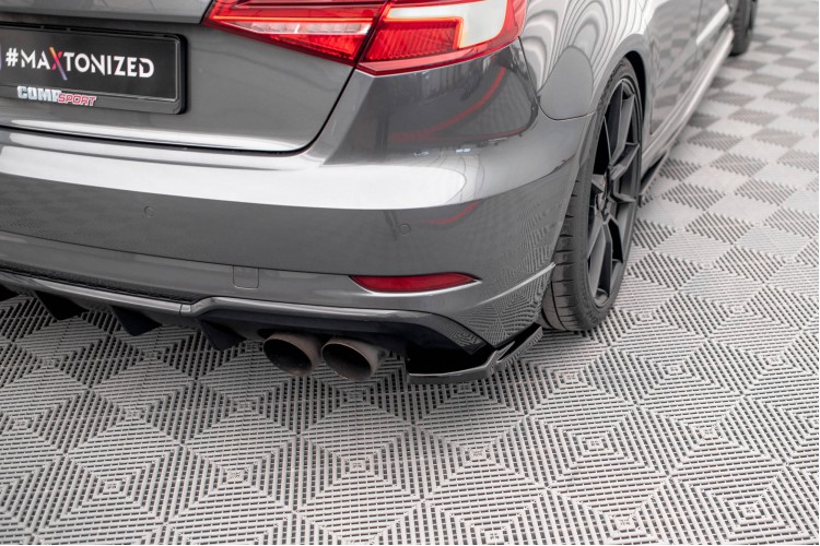 Πίσω Πλευρικοί Splitters V.1 Audi S3 Sportback 8V Facelift
