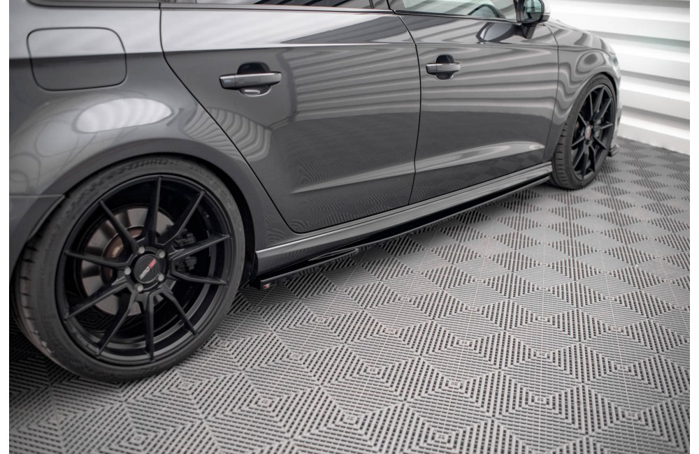 Side Skirts Diffusers Audi S3 / A3 S-Line Sportback 8V Facelift