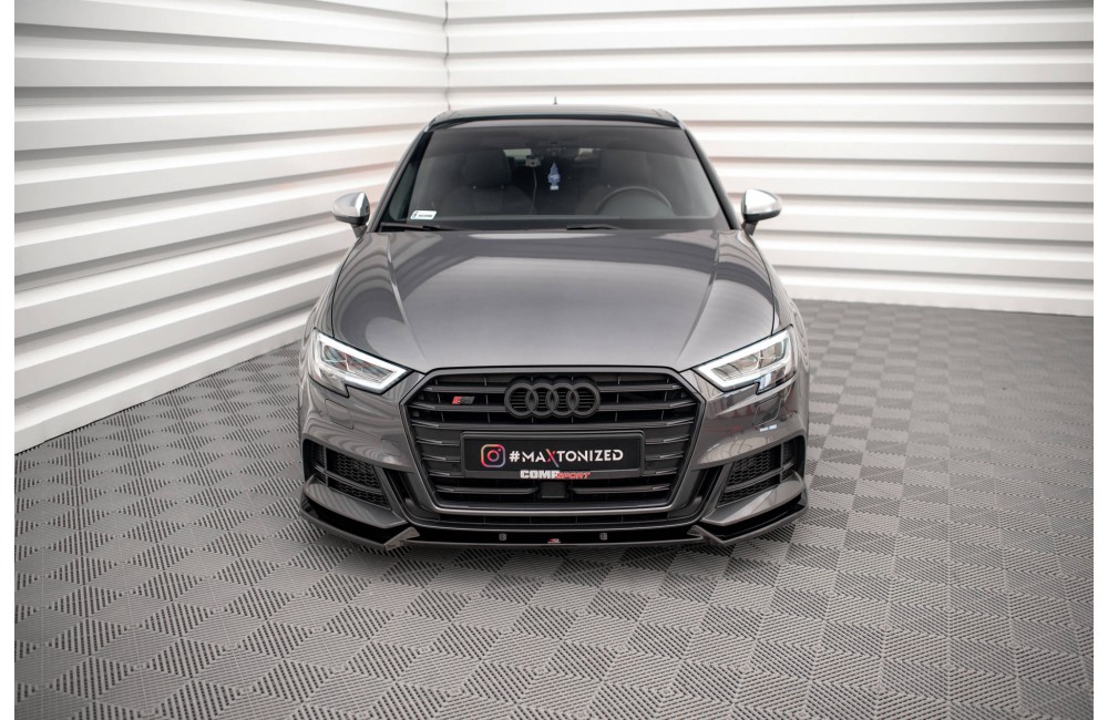 Set of Splitters Audi S3 Sportback 8V Facelift
