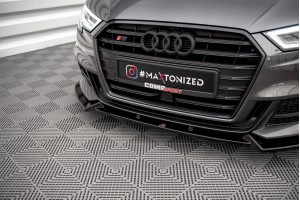 Set of Splitters Audi S3 Sportback 8V Facelift