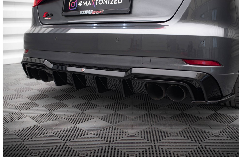Set of Splitters Audi S3 Sportback 8V Facelift