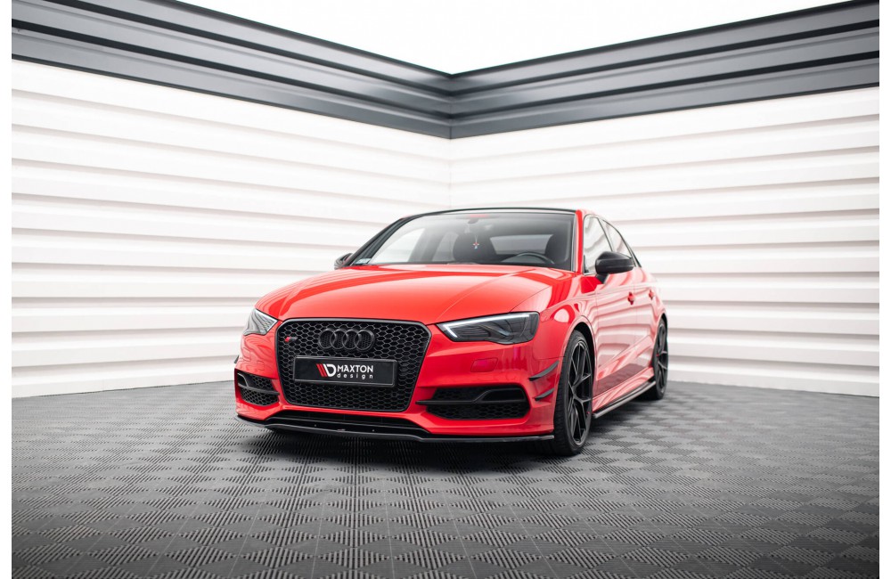 Front Bumper Wings (Canards) Audi S3 / A3 S-Line 8V Sedan / Cabrio Front Bumper Wings (Canards) Audi S3 / A3 S-Line 8V Sedan / Cabrio