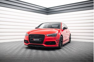 Front Bumper Wings (Canards) Audi S3 / A3 S-Line 8V Sedan / Cabrio Front Bumper Wings (Canards) Audi S3 / A3 S-Line 8V Sedan / Cabrio