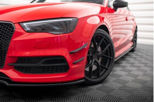 Front Bumper Wings (Canards) Audi S3 / A3 S-Line 8V Sedan / Cabrio Front Bumper Wings (Canards) Audi S3 / A3 S-Line 8V Sedan / Cabrio