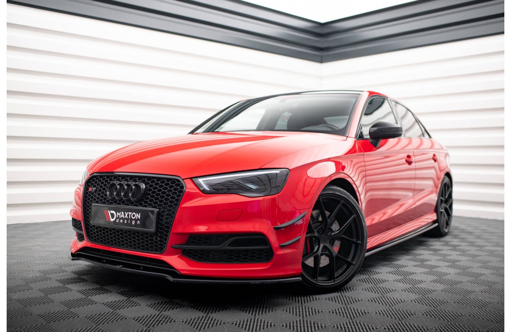 Front Bumper Wings (Canards) Audi S3 / A3 S-Line 8V Sedan / Cabrio Front Bumper Wings (Canards) Audi S3 / A3 S-Line 8V Sedan / Cabrio