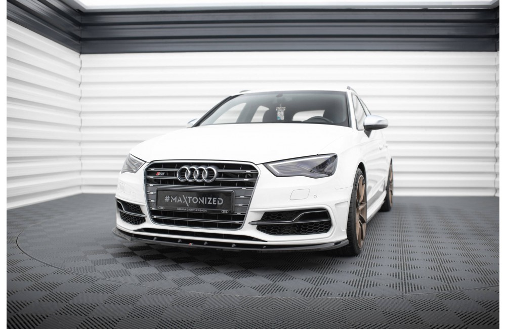 Front Splitter V.1 Audi S3 / A3 S-Line Sportback / Hatchback 8V