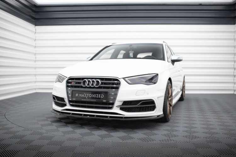 Μπροστινός Splitter V.1 Audi S3 / A3 S-Line Sportback / Hatchback 8V
