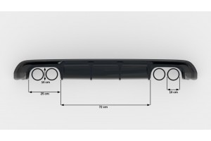 Rear Valance Audi S3 Sportback 8V