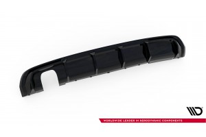 Rear Valance Audi A3 S-Line Sportback 8V (Version with single exhaust tips on one side) - Version with single exhaust tips on one side