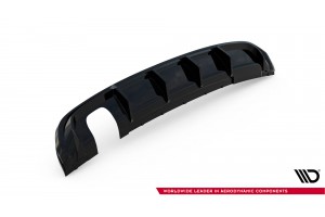 Rear Valance Audi A3 S-Line Sportback 8V (Version with single exhaust tips on one side) - Version with single exhaust tips on one side