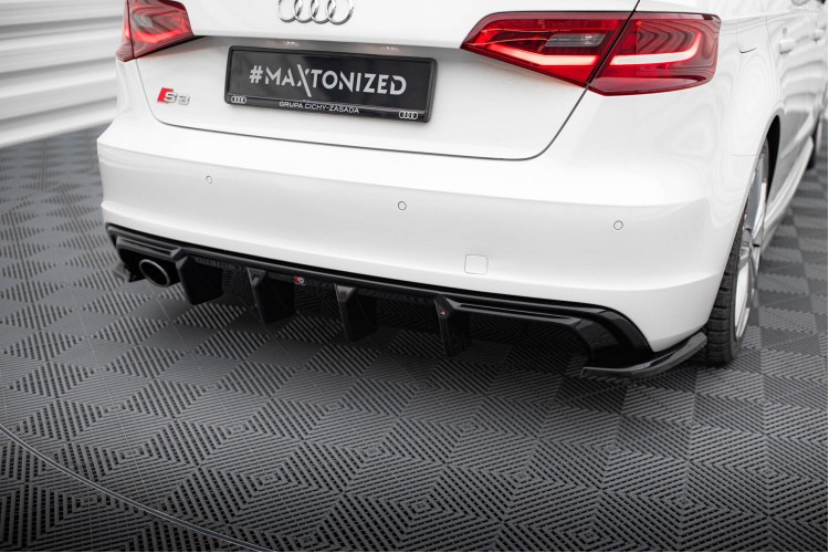 Πίσω Valance Audi A3 S-Line Sportback 8V (Έκδοση με διπλές εξάτμιση από τη μία πλευρά)