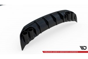 Rear Valance + Exhaust Ends Imitation Audi A3 S-Line Sedan 8Y