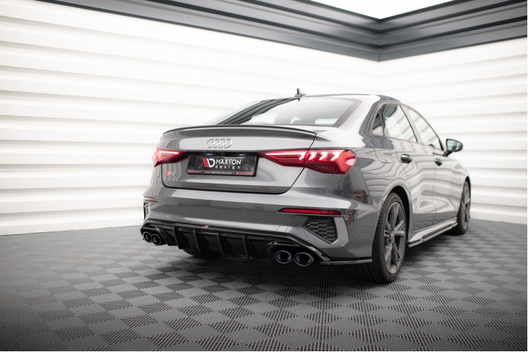 Πίσω Valance + Μίμηση Εξάτμισης Audi A3 S-Line Sedan 8Y