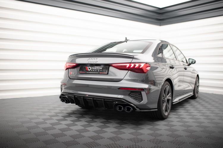 Πίσω Valance + Μίμηση Εξάτμισης Audi A3 S-Line Sedan 8Y