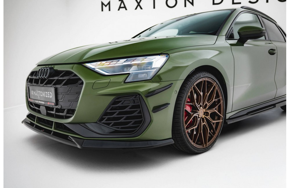 Front Bumper Wings (Canards) Audi S3 Sportback / A3 S-line Sportback 8Y Facelift Front Bumper Wings (Canards) Audi S3 Sportback / A3 S-line Sportback 8Y Facelift