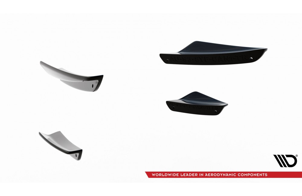 Front Bumper Wings (Canards) Audi S3 Sportback / A3 S-line Sportback 8Y Facelift Front Bumper Wings (Canards) Audi S3 Sportback / A3 S-line Sportback 8Y Facelift