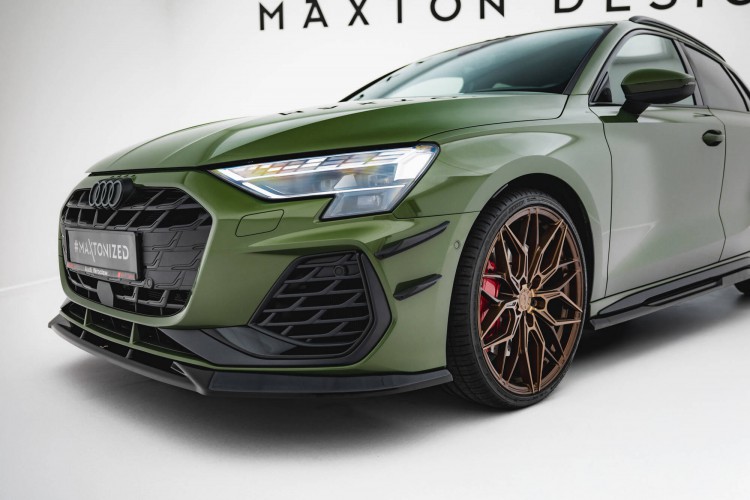Front Bumper Wings (Canards) Audi A3 S-Line Sedan / S3 Sedan 8Y Facelift