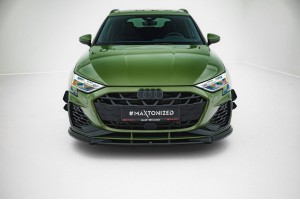 Front Splitter V.1 Audi A3 S-Line Sedan / S3 Sedan 8Y Facelift