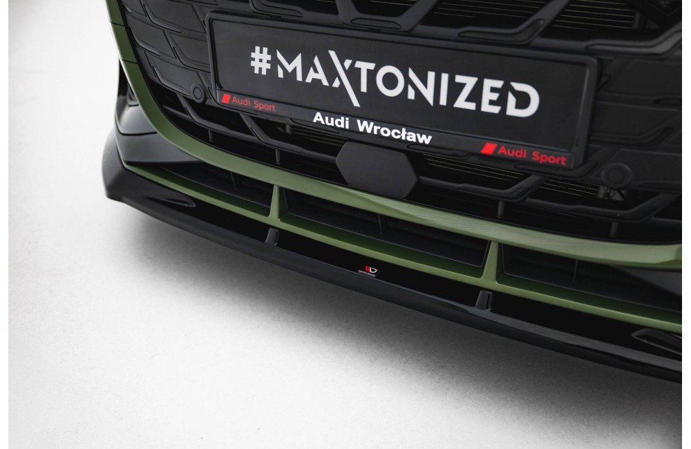 Front Splitter V.1 Audi A3 S-Line Sedan / S3 Sedan 8Y Facelift