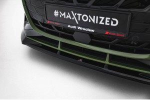 Front Splitter V.1 Audi A3 S-Line Sedan / S3 Sedan 8Y Facelift