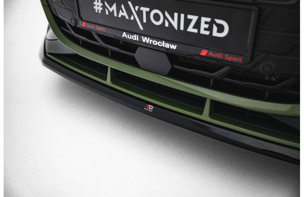 Front Splitter V.2 Audi A3 S-Line Sedan / S3 Sedan 8Y Facelift